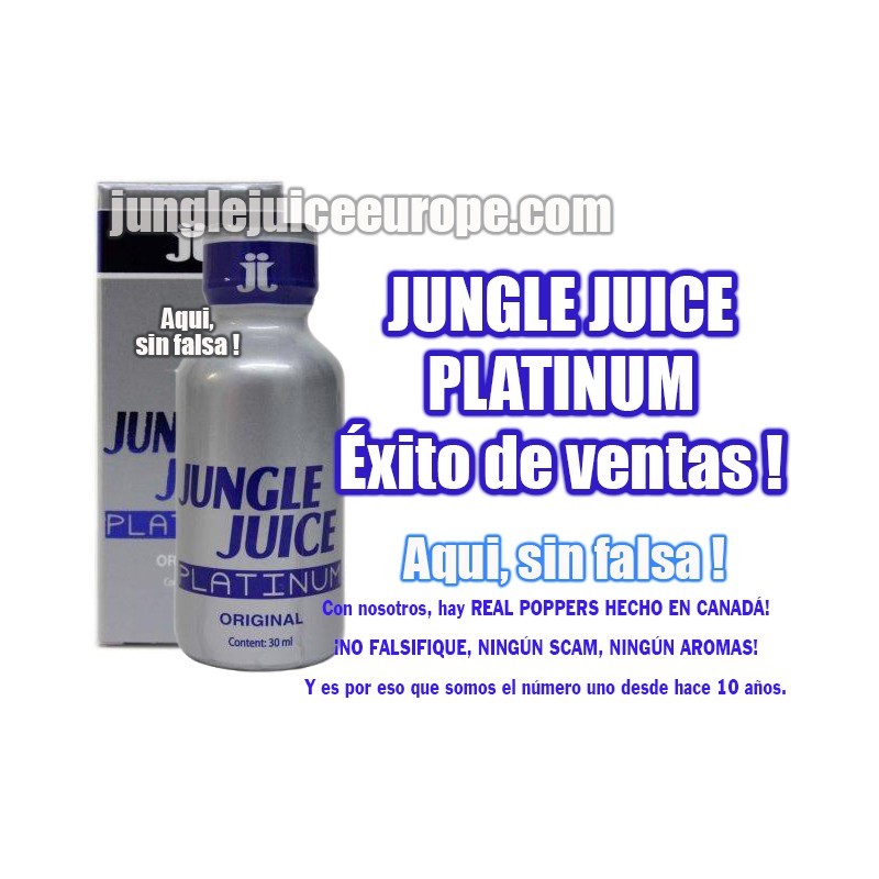 Jungle Juice Platinum the real poppers made in Canada Fast and Free