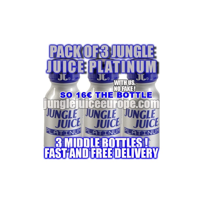 PACK OF 3 JUNGLE JUICE PLATINUM