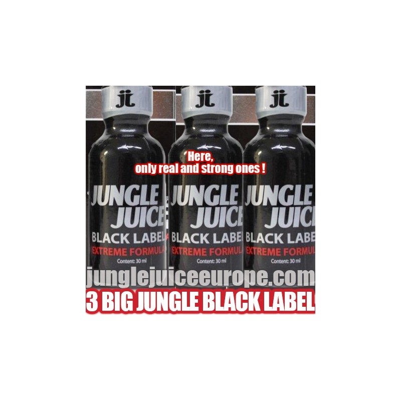 3 BIG JUNGLE JUICE BLACK LABEL 30ML