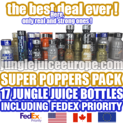 SUPER POPPERS PACK FEDEX...